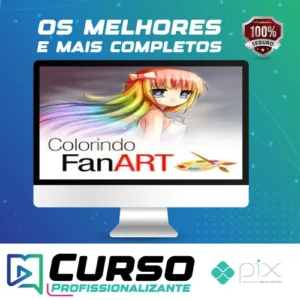 Curso de Pintura: Colorindo Fanart - Mayara Rodrigues