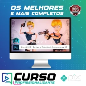 Maya Design e Criação de Personagem 3D - Ismael Lito