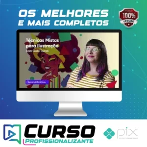 Técnicas Mistas Para Ilustração - Gabi Tozati