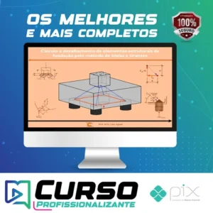 Cálculo e Detalhamento de Elementos Estruturais de Fundação pelo Método de Bielas e Tirantes - Caio Aguiar