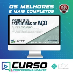 Projeto de Estruturas de Aço (Super Combo M1+M2+M3) - Ncee