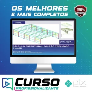 Cype3D: Galpão Treliçado - Ítallo Bernardo