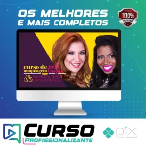 Curso de Maquiagem Para Pele Negra - Bianca Andrade E Camila Nunes