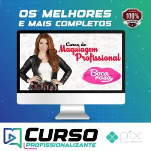 Curso de Maquiagem Profissional - Boca Rosa