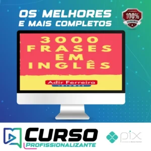 3000 (Frases + Áudio) em Inglês - Adir Ferreira