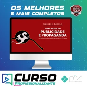 Livro Faixa Preta em Publicidade e Propaganda - Cláudio Rabelo