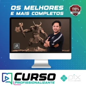 DOMESTIKA: Escultura Digital de Criaturas Fantásticas com o ZBrush - Luis Alberto Gayoso Berrospi [ESPANHOL]