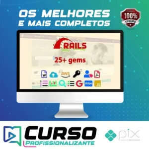 Ruby On Rails 6 Learn 25+ Gems and Build a Startup Mvp - Yaroslav Shmarov [Inglês]