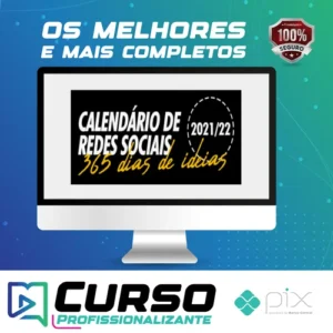 Calendário - 365 Dias De Conteúdo - Postar Pra Vender