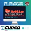 Milo: Aprenda a Criar Personagens 3D Completos - Mascoteria School