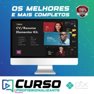 CVPortfolio Elementor Template Kit - Thomas