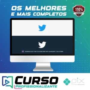 Design and Code Twitter Home Page with JavaScript, CSS & Figma - Hossein Boroji [INGLÊS]