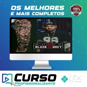 Workshop de Realismo Black and Grey com Ênfase em Texturas e Pelos - Chico Morbene